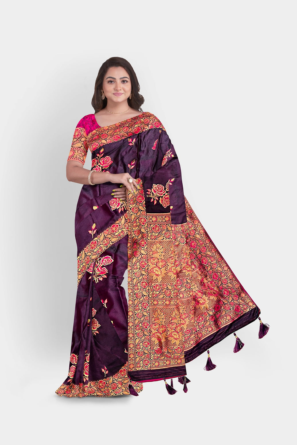 Stalin Lotus Saree