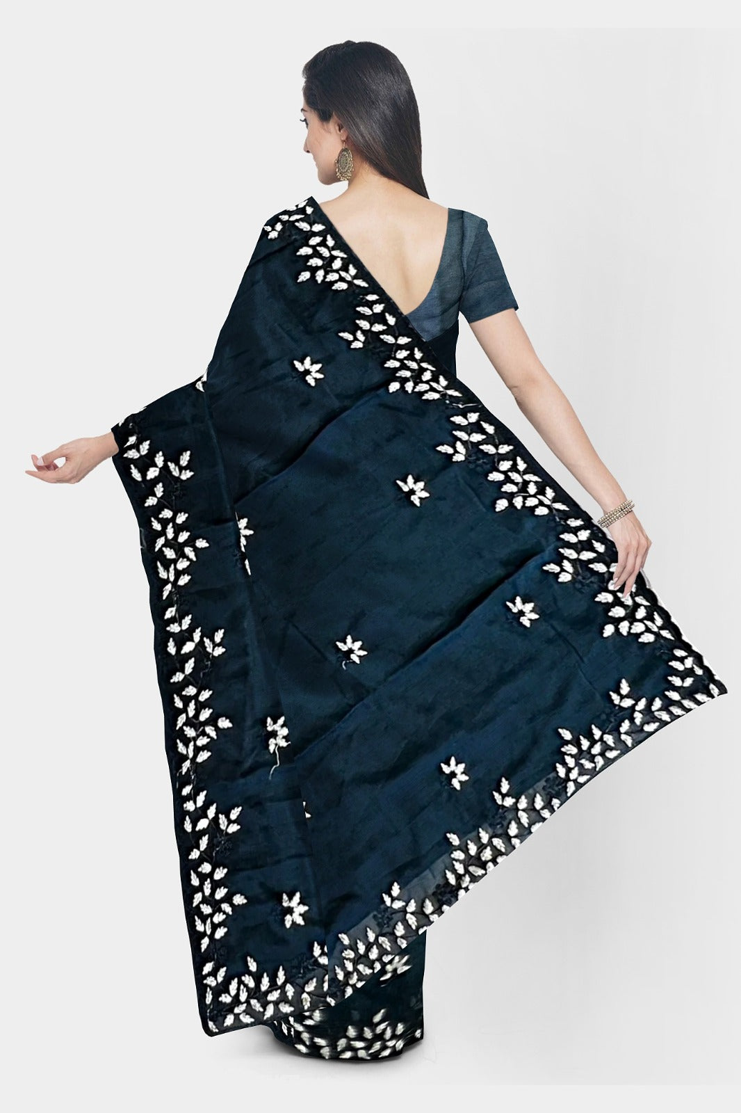 Kashmiri Work Saree
