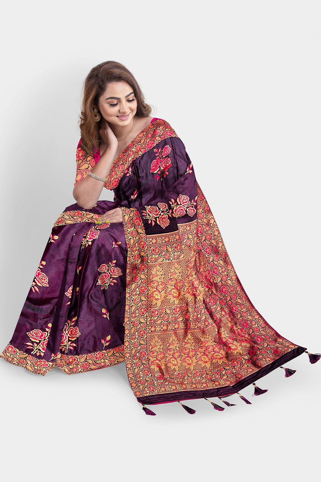Stalin Lotus Saree